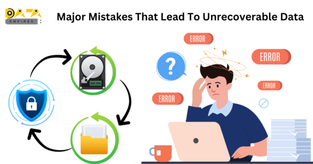 Major Mistakes that Lead to Unrecoverable Data